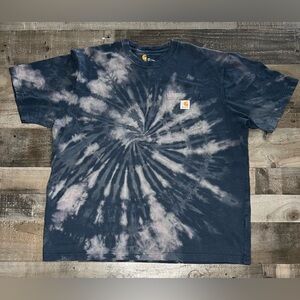 Tie-dye Carhartt Pocket T-Shirt